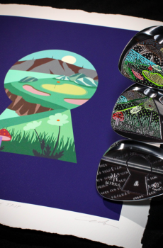 Greg Ito x Pajamas Golf 1/1 Wedges and Art Print